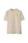 Burberry Beige Cotton Bee Print T-shirt In Alpine