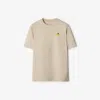 Burberry Beige T-shirt With Maxi Bee Print On The Back In Cotton Man In Multicolor