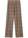 Burberry Trousers Sporty In Brown