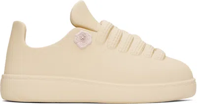 Burberry Beige Bubble Sneakers In Clay