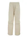 Burberry Men's Oversized Cargo Trousers In Multicolor