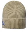 BURBERRY BURBERRY BEIGE CASHMERE BEANIE