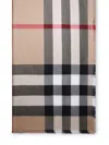 BURBERRY BEIGE CASHMERE BLEND SCARF