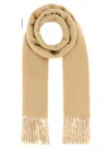 Burberry Beige Cashmere Scarf In Brown