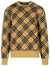 BURBERRY BURBERRY BEIGE CASHMERE SWEATER