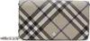 Burberry Beige Check Chain Strap Wallet Bag In Lichen
