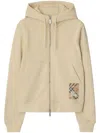 Burberry Drawstring Hood Jersey Texture Hoodie
