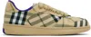 Burberry Checkered Print Low-top Sneakers In Grain Ip Check