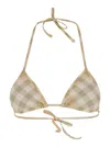 Burberry Swimsuit Top In Beige