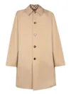 Burberry Reversible Rainproof Coat In Neutral
