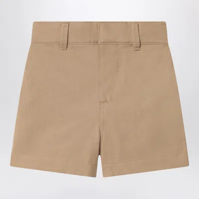 Burberry Beige Cotton Blend Shorts