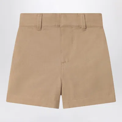 Burberry Beige Cotton Blend Shorts