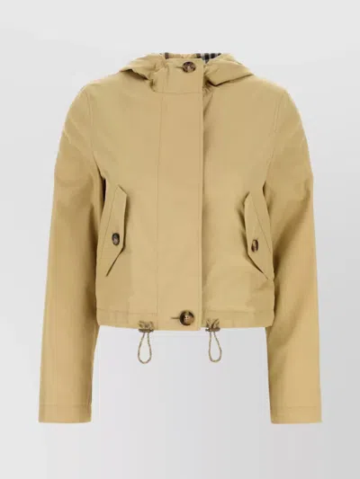 BURBERRY BEIGE COTTON JACKET