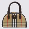 Burberry Mini Highlands Bowling Handbag And Handles