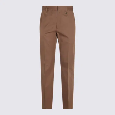 BURBERRY BEIGE COTTON PANTS