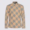 Burberry Button-down Collar Checked Pattern Shirt
