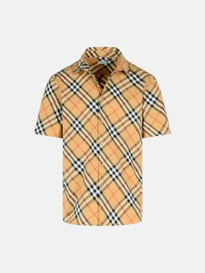Burberry Beige Cotton Shirt