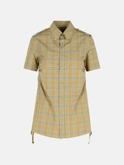 Burberry Beige Cotton Shirt