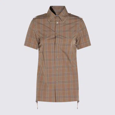 Burberry Beige Cotton Shirt