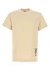 Burberry Beige Cotton T-shirt In Nutmeg