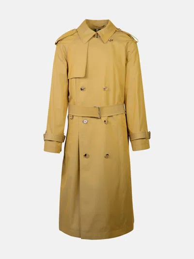 Burberry Beige Cotton Trench Coat