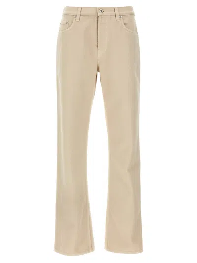 BURBERRY BEIGE DENIM JEANS