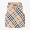 Burberry Kg6 Axel Gilet In Beige