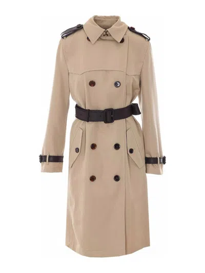 Burberry Beige Foxfield Trench In Neutral