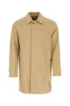 Burberry Camden Heritage Single-breasted Car Coat In Brown