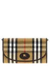 Burberry Beige Highlands Crossbody Bag In Neutral