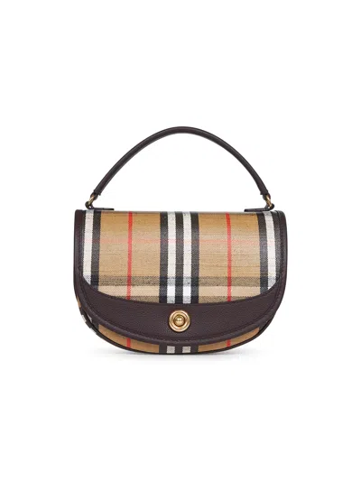 BURBERRY BEIGE HIGHLANDS CROSSBODY BAG