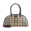 Burberry Beige Highlands Duffle Bag In Neutral