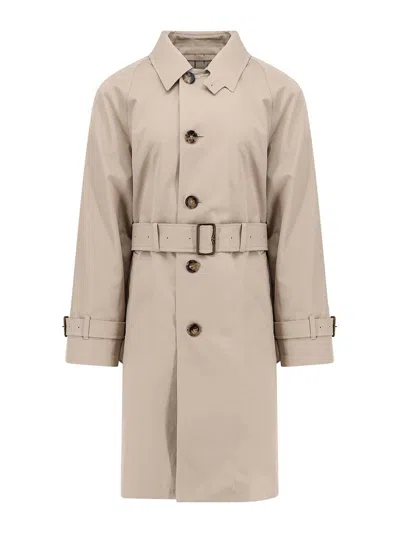 BURBERRY ABRIGO MIDI - BEIS
