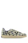 Burberry Checkered Print Low-top Sneakers