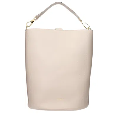 Burberry Beige Leather Handbag In Neutral