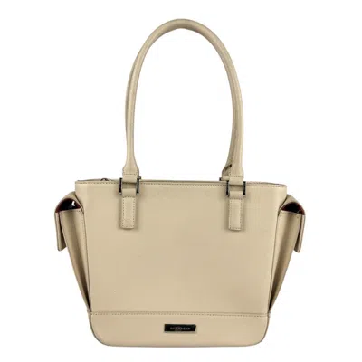 Pre-owned Burberry Beige Leather Shoulder Bag ()