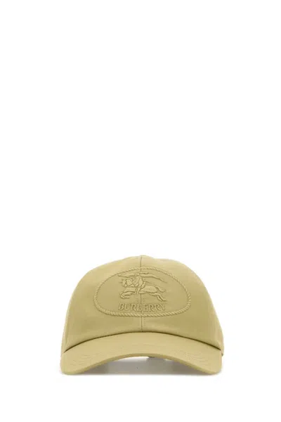 BURBERRY BEIGE LOGO BASEBALL HAT