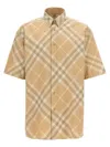 Burberry Shirts In Beige