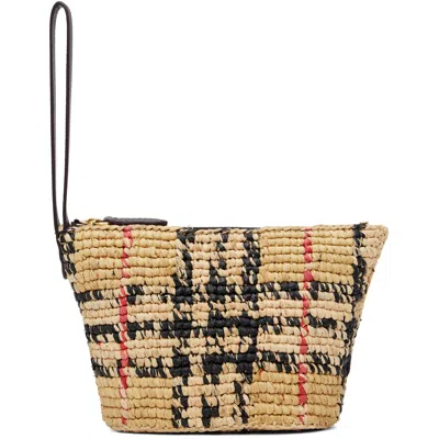 Burberry Beige Margate Pouch In Neutral
