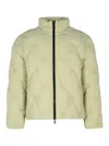 BURBERRY BEIGE NYLON DOWN JACKET