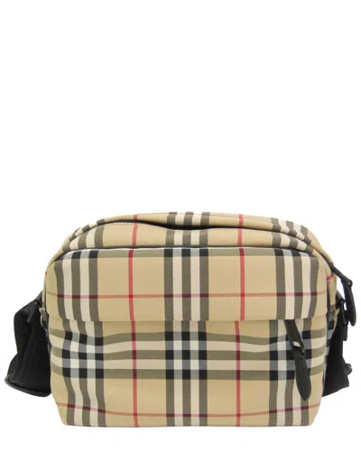 Pre-owned Burberry Beige Nylon Shoulder Bag (authentic Pre-loved)