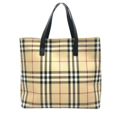 Pre-owned Burberry Beige Other Tote Bag ()