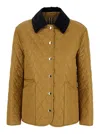 Burberry Giubbino In Poliestere Beige  Donna In Brown
