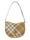 Burberry Beige Rocking Horse Medium Shoulder Bag In Beige