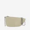 Burberry Shield Micro Shoulder Bag In Beige
