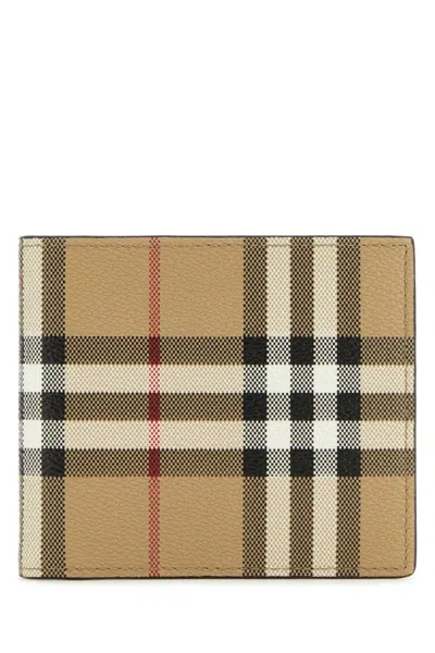 BURBERRY BEIGE SIGNATURE WALLET