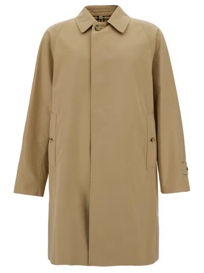 BURBERRY BEIGE SINGLE-BREASTED JACKET