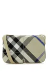 Burberry Women Embroidered Canvas Snip Crossbody Bag In Multicolor