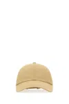Shop Burberry Beige Solid Baseball Cap
