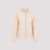 Burberry Full Zip Jacket In Neutral